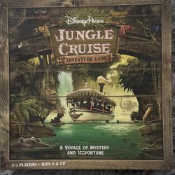 Disney Parks Adventure Game - Jungle Cruise Brand New - Sealed 