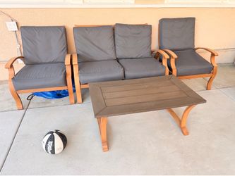Patio table set