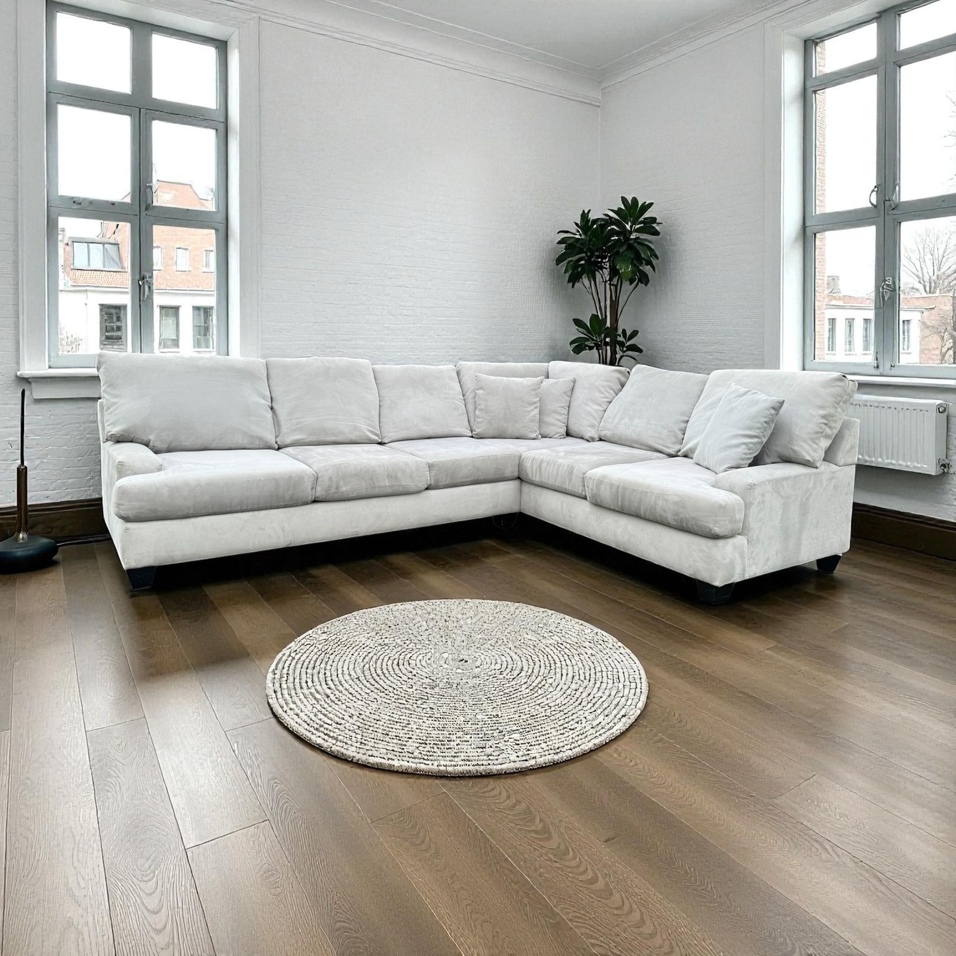 LIVING SPACES SECTIONAL 