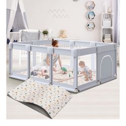 Baby Playpen, High chair, Swing, Tummy time Water Mat