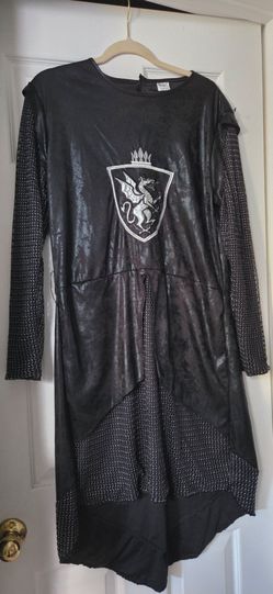 Medieval Knight Costume Tunic with Dragon Crest