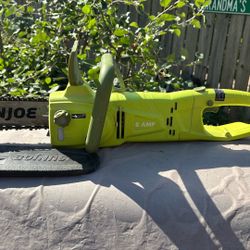 Electric Chainsaw Sunjoe Works  10”