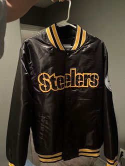 Pittsburgh Steelers Satin Bomber Jacket