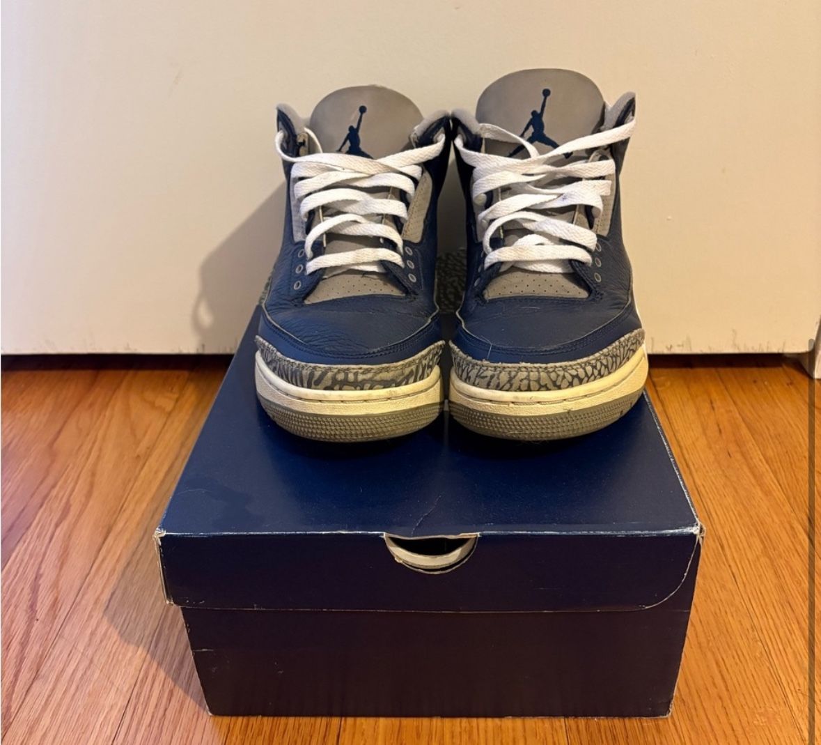 “Georgetown” Nike Air Jordan 3’s