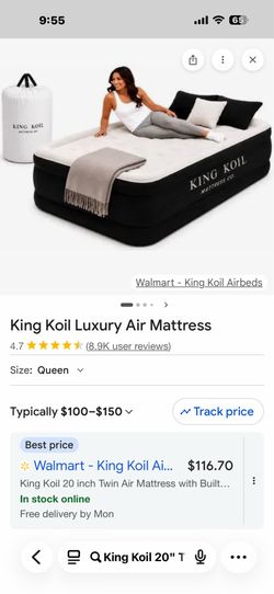 King Koil Luxury Air Mattress