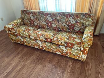 1970s retro sleeper sofa