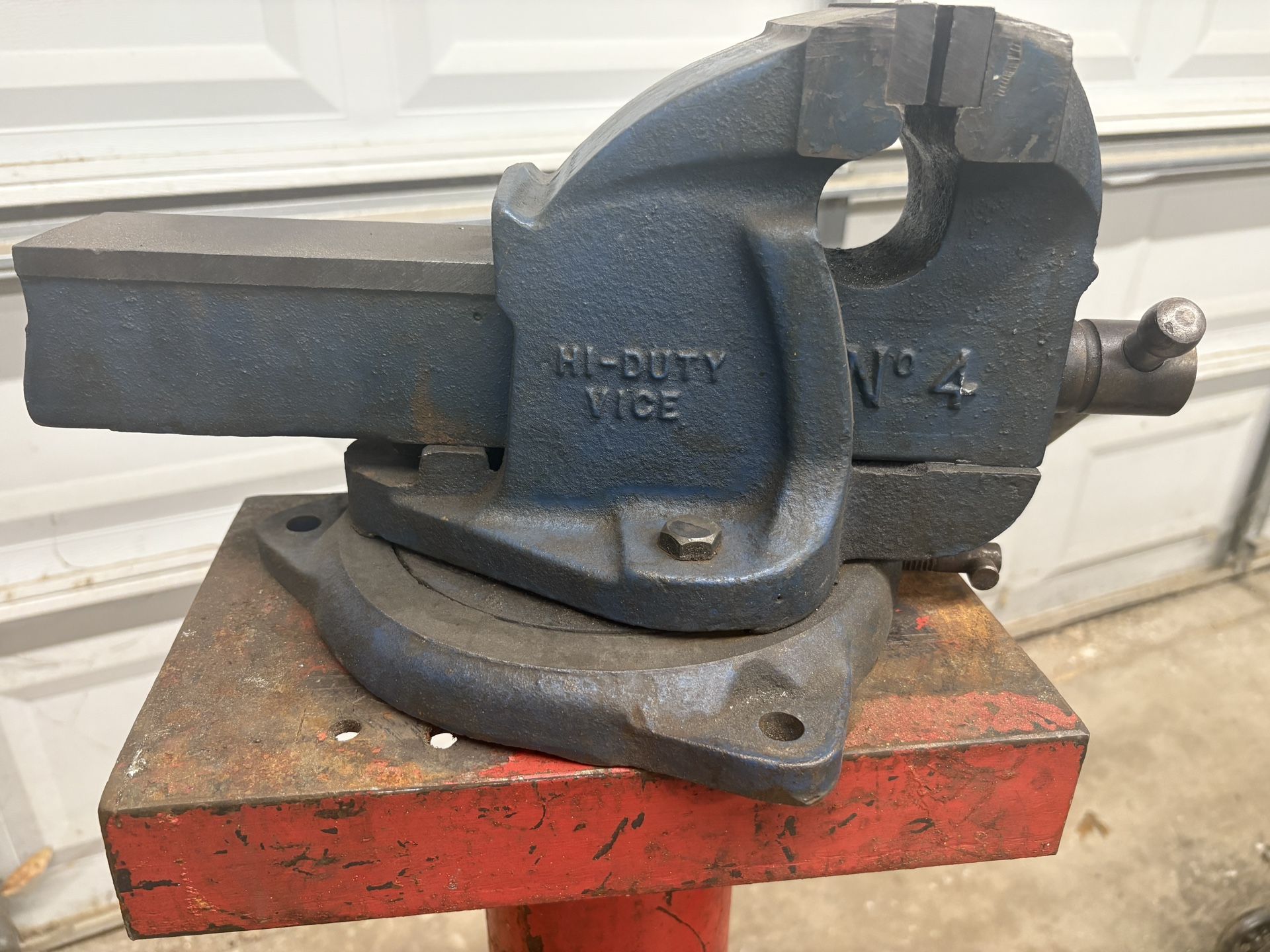 Paramo Vise, 4.5” Wide Jaws, Very Good Condition