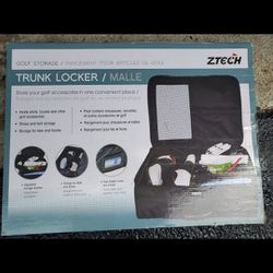 NEW in Box ZTECH Golf Storage Trunk Locker Golf Accessories Adjustable Storage