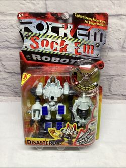 2000 Mattel Rock Em Sock Em Robots DISASTEROID MATTEL 24687  SEALED