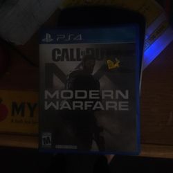 Modern Warfare Ps 4
