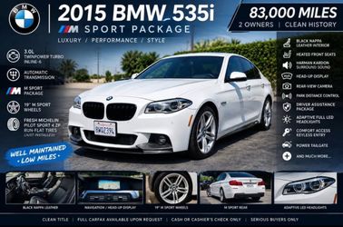 2015 BMW 535i