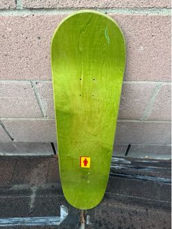 Girl Skateboards Brandon Biebel 'BA' Skull Graphic Skateboard Deck