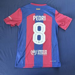 Pedri Barcelona Soccer Jersey - Champion League Edition 2024 - Player Version 