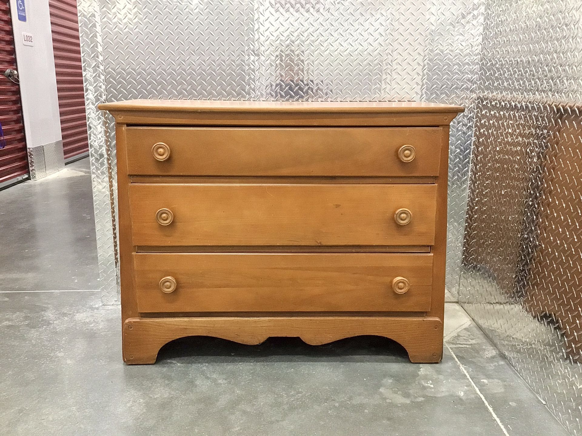 Vintage Wood Dresser - Will Deliver