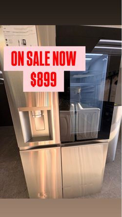 LG side by side refrigerator