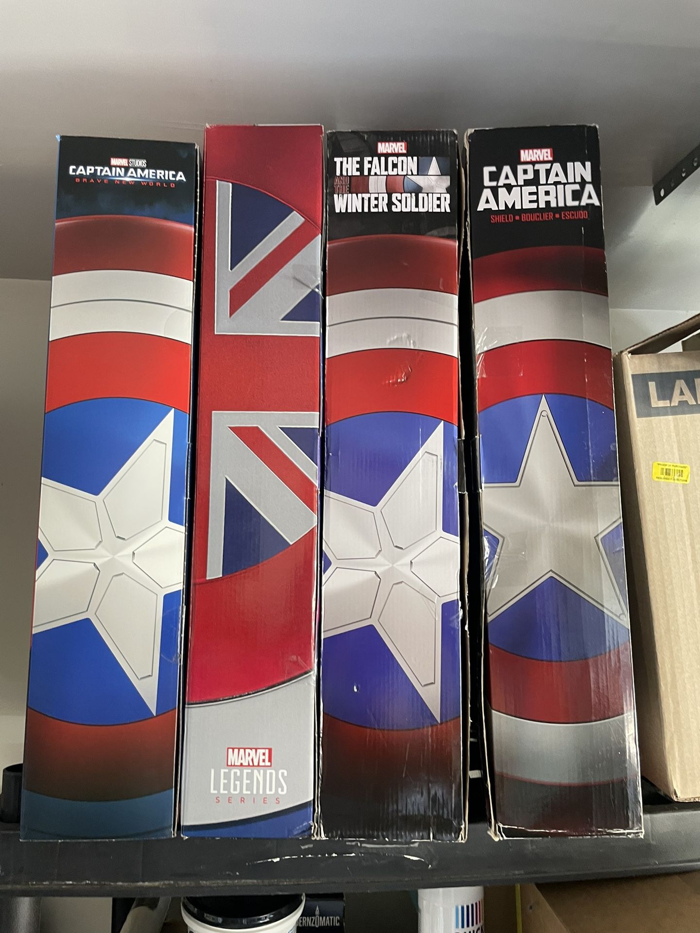 Captain America And Captain Carter Shields
