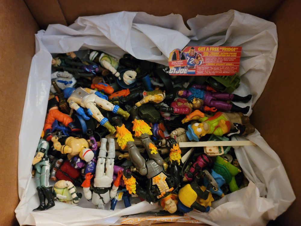 Random Toys Old Skool GI Joe's And Others. 