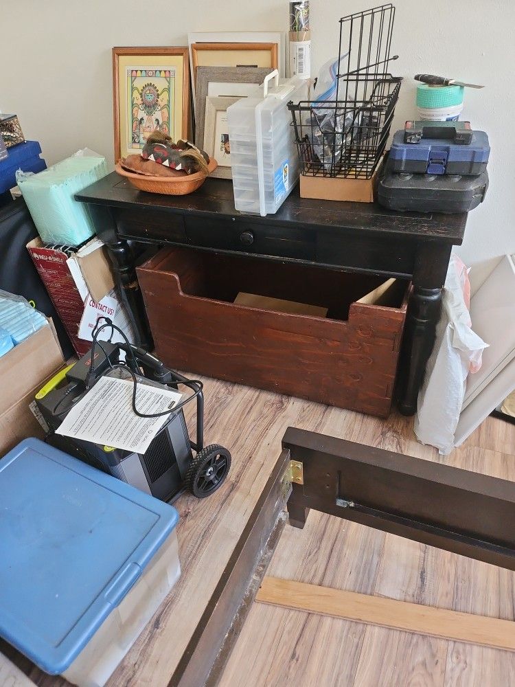 Console Table, Behind Couch Table