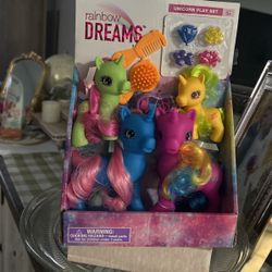 Unicorn Play Set -New 