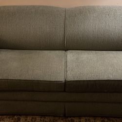 Love Seat Sage Green $65.00 Or Best Offer