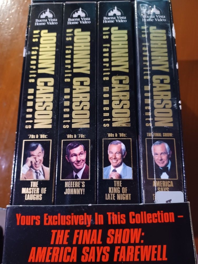 Johnny Carson Collection VHS