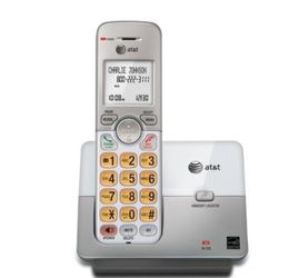 AT&T EL51103 DECT 6.0 Phone with Caller ID/Call Waiting, 1 Cordless Handset, Silver
