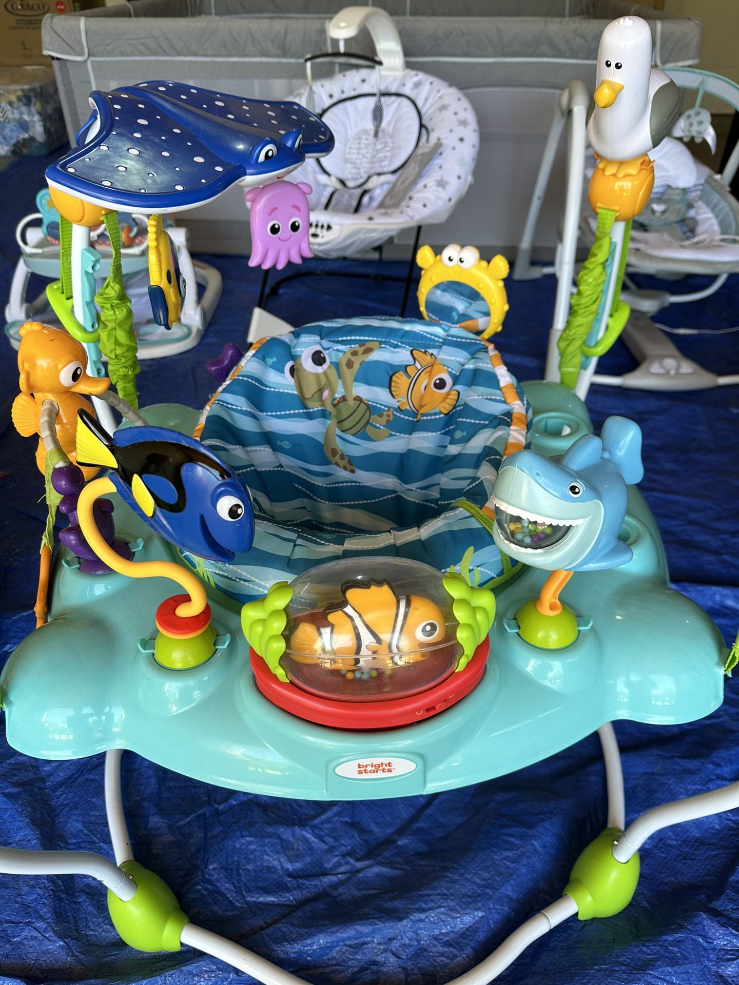 Disney Finding Nemo Baby Bouncer $25 OBO 