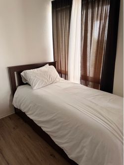IKEA Twin Bed Frame + Mattress Bundle – Great Condition – $230 NEED GONE BY END OF WEEK ASAP