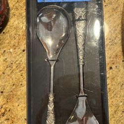 Sterling Silver Serving Spoons