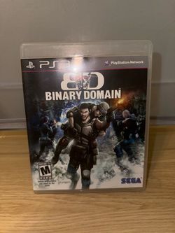 Binary Domain PS3 Game by Sega