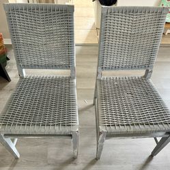 Wicker Side Chairs - 2