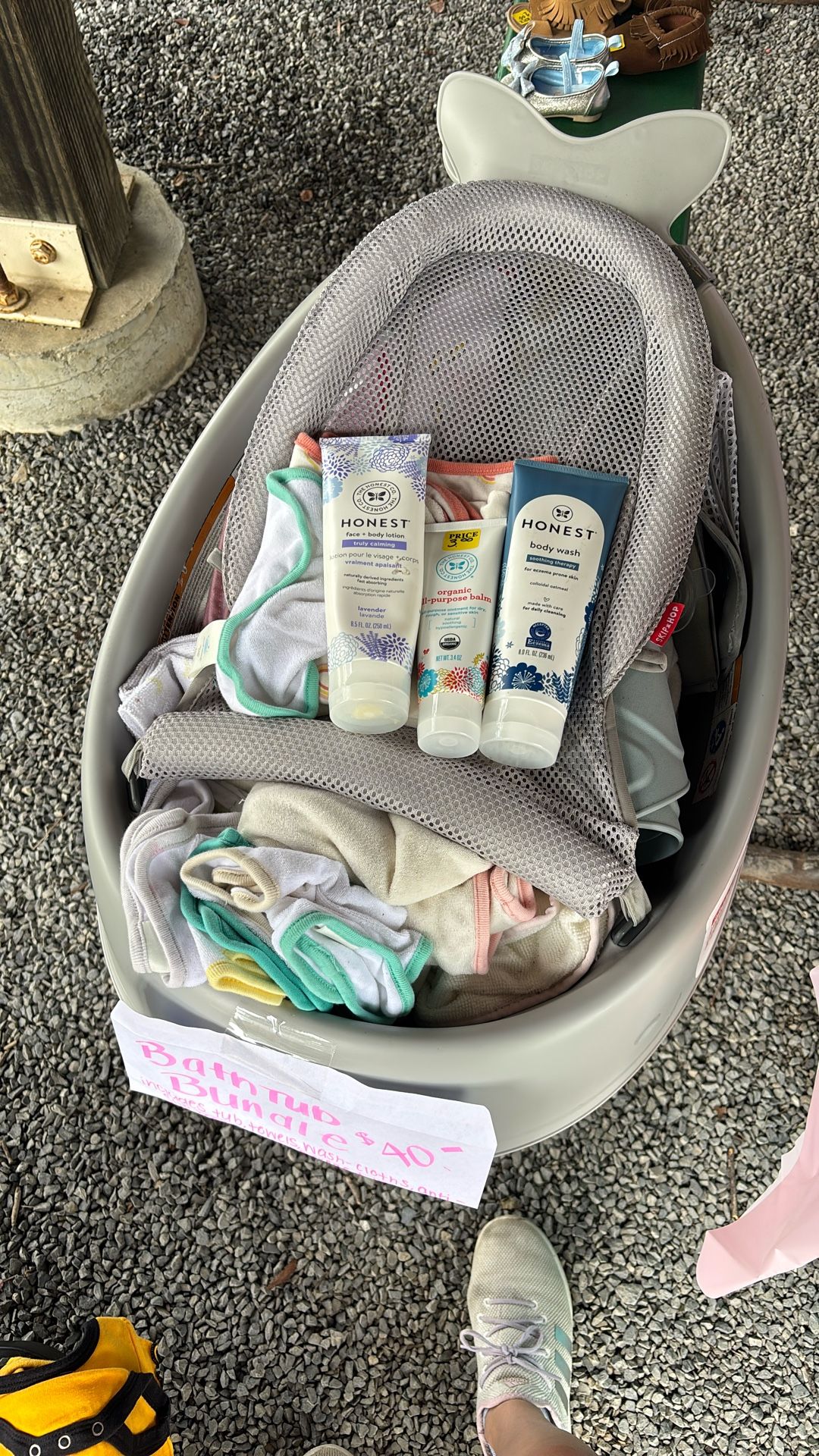Infant Bath Bundle ( everything You’ll Need ! )