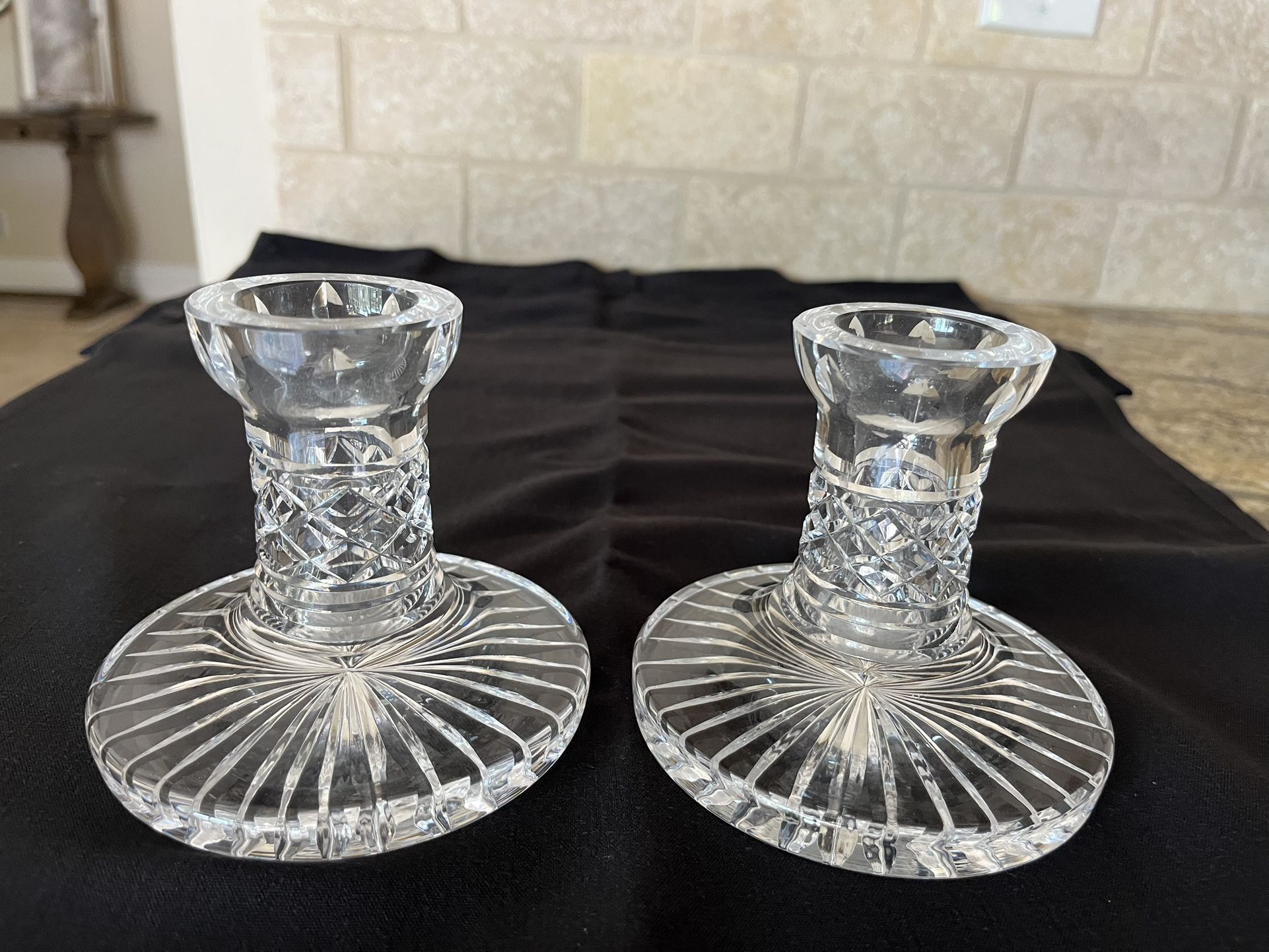 Waterford Crystal Candle Holders