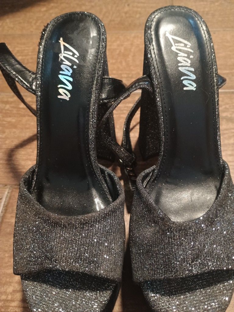 Ligiana Women's High Heel Wedge Dress Shoes