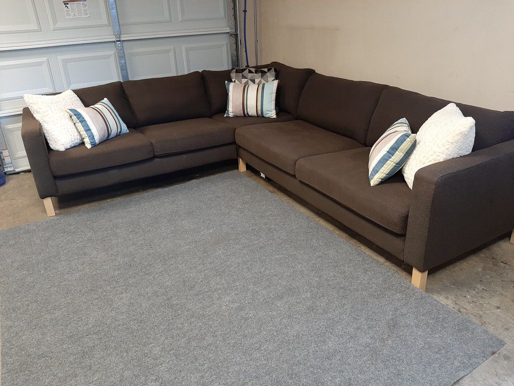 Excellent Karlstad sectional couch