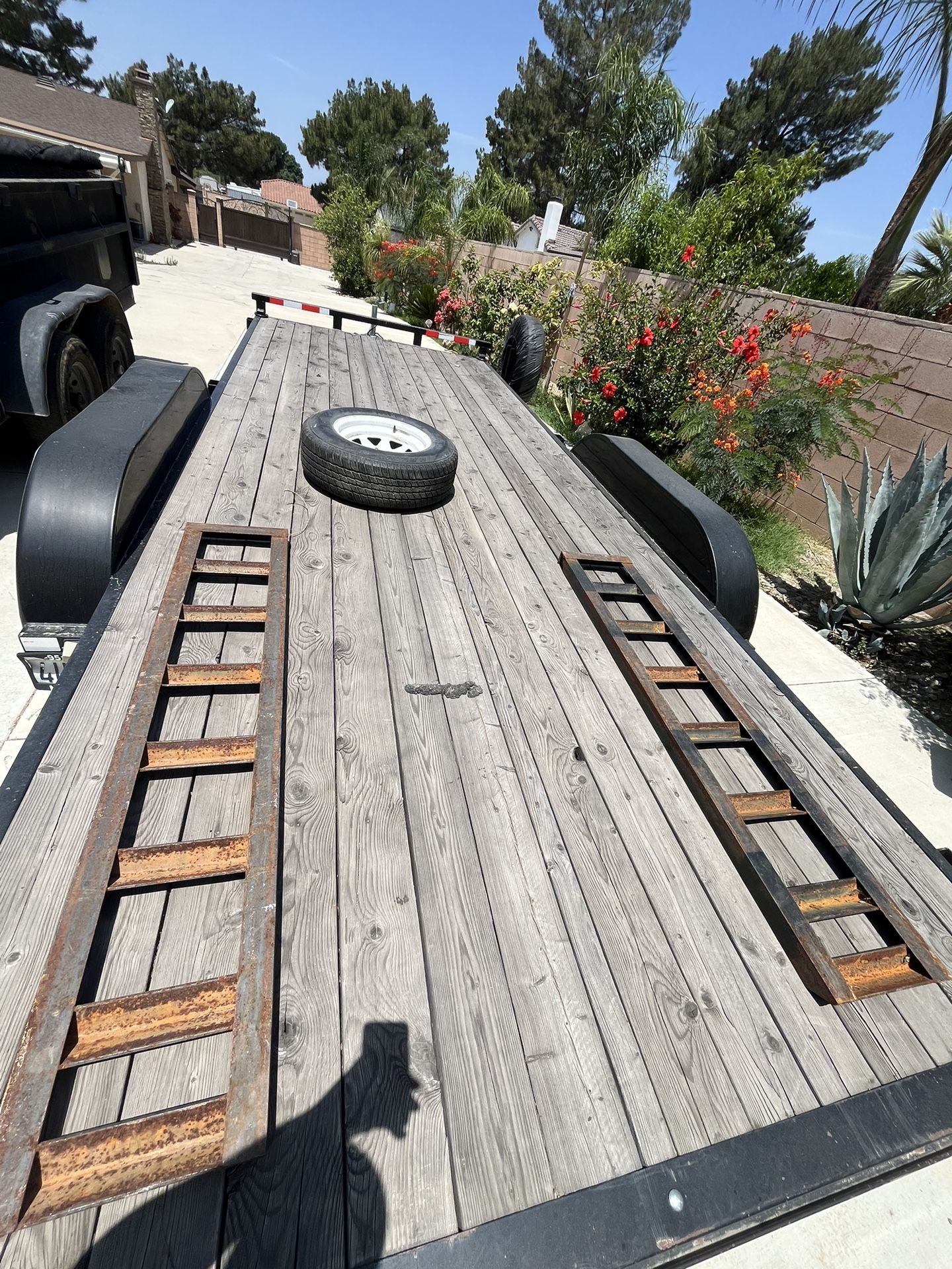 Car Ramps And Spare Tire