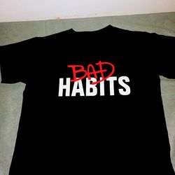 Vlone X Bad habits shirt (L)