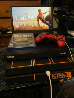 I see Jailbreak 9.0 500GB Basic Black PS4 for $500!? Mine is 1000GB Edition Call of duty PS4 9.0 & 1 Sealed controller for $350 firm. $40! Extra contr