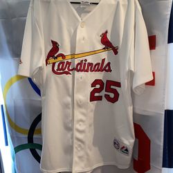 St. Louis Cardinals Mark McGwire Autographed Jersey 