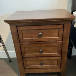 San Mateo Tuscan Brown 3-drawer Nightstand  