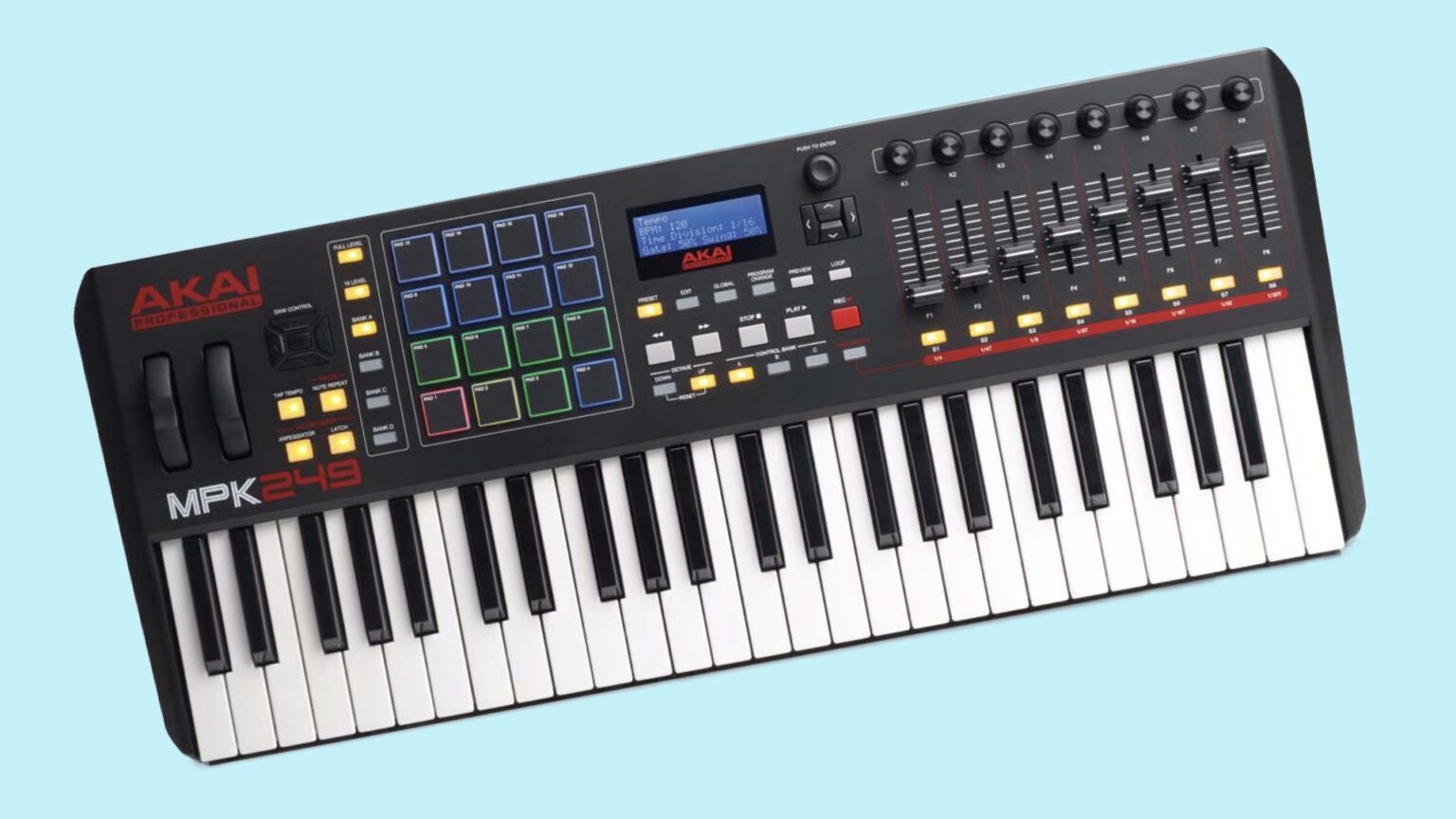 Akai Mpk 249 - 49 Key Midi keyboard/control controller