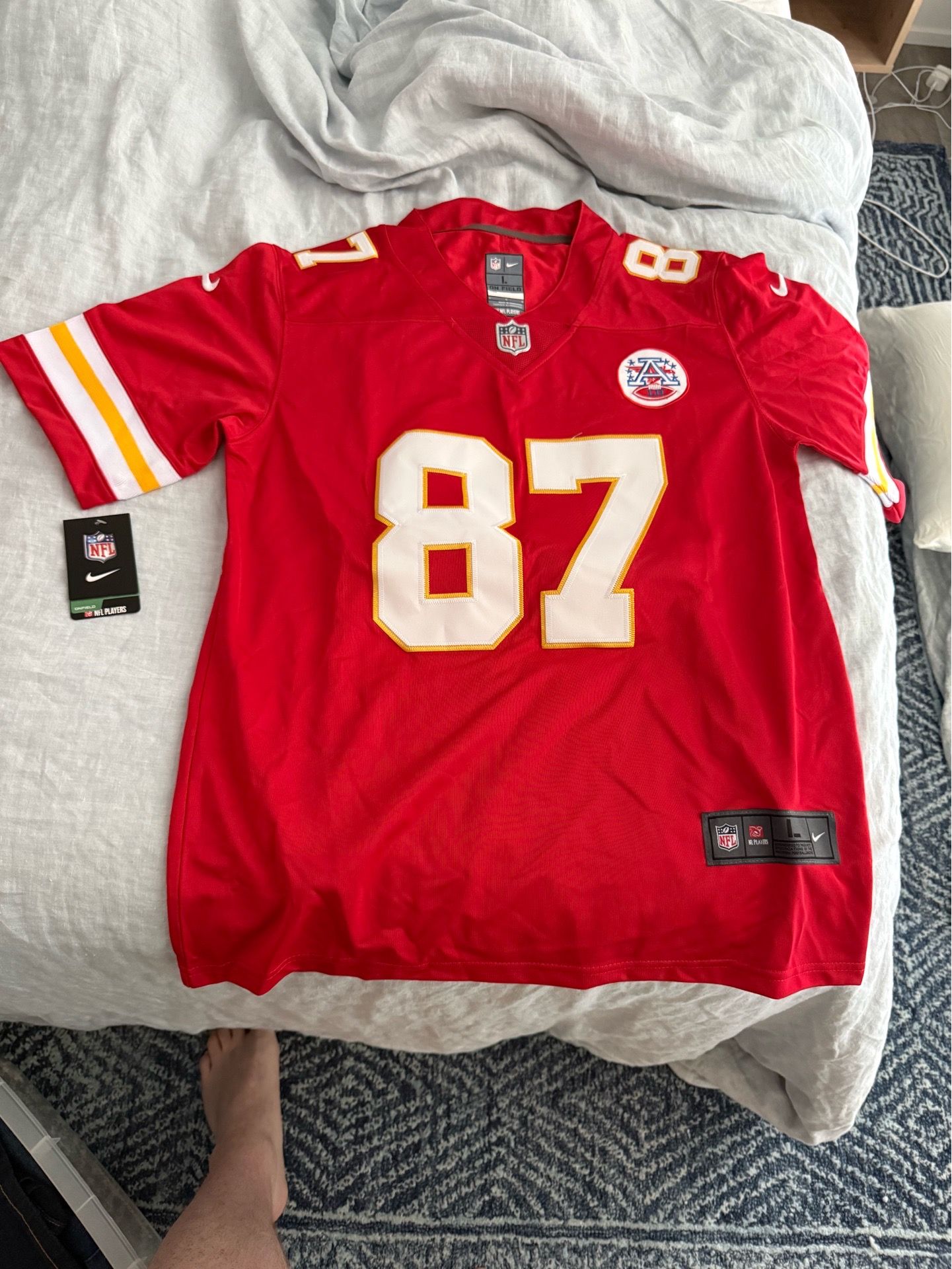 Travis Kelce Chiefs Jersey