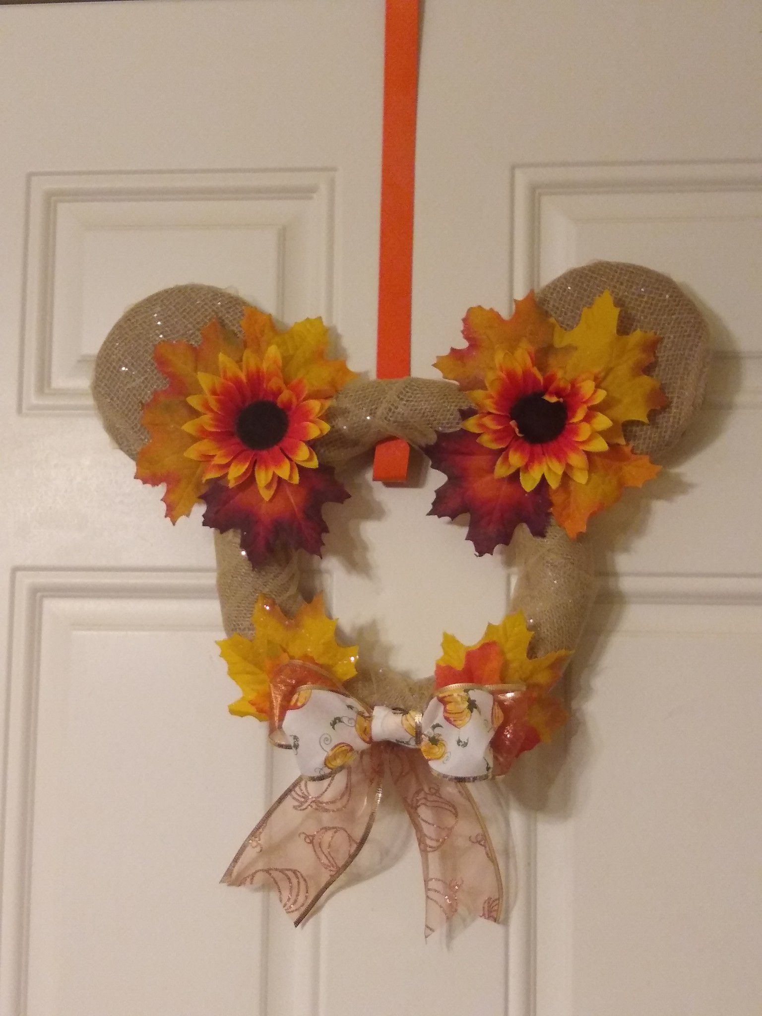 Mickey mouse wreath