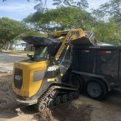 Bobcat Excavadora Volteó 