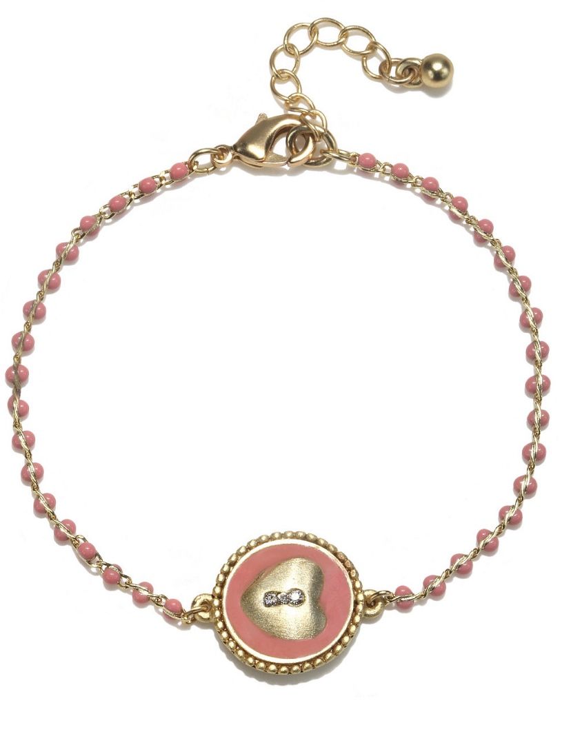 Capwell & Co Locket Crystal Bracelet