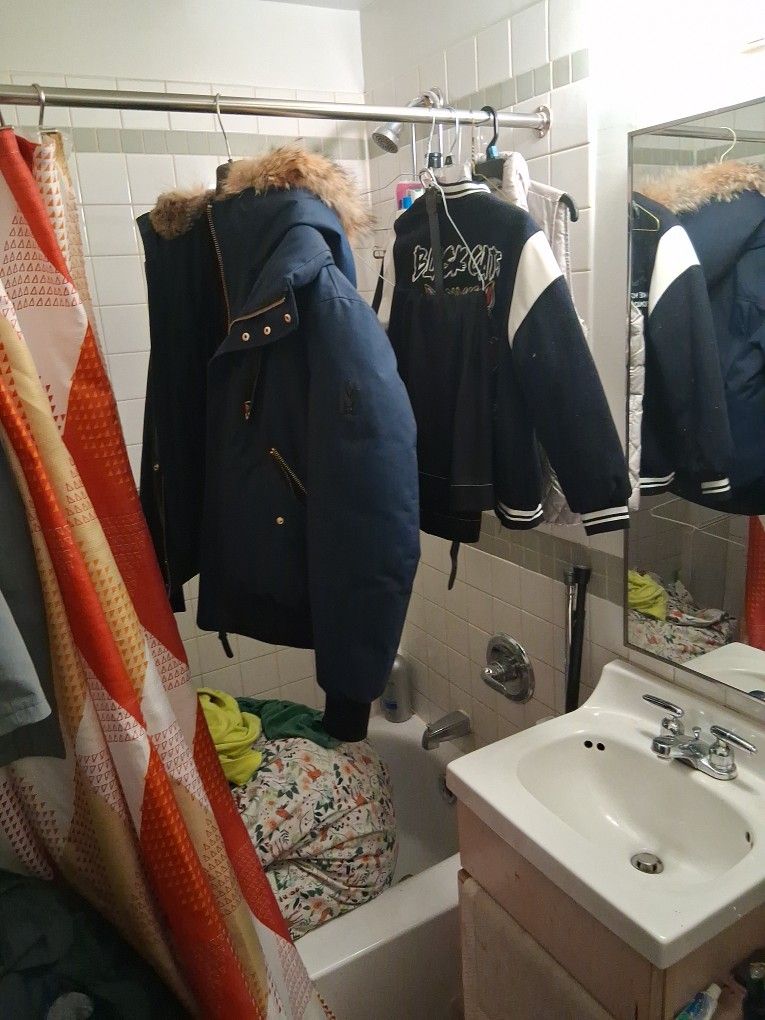 Navy Blue Mackage Size 38 Men's Mackage