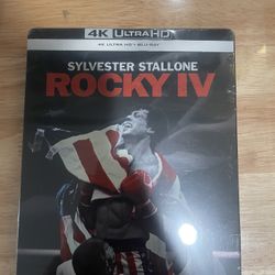 Rocky IV 4 w. Steelbook (4K UHD + Blu-ray,EU Import, Region Free) *NEW*