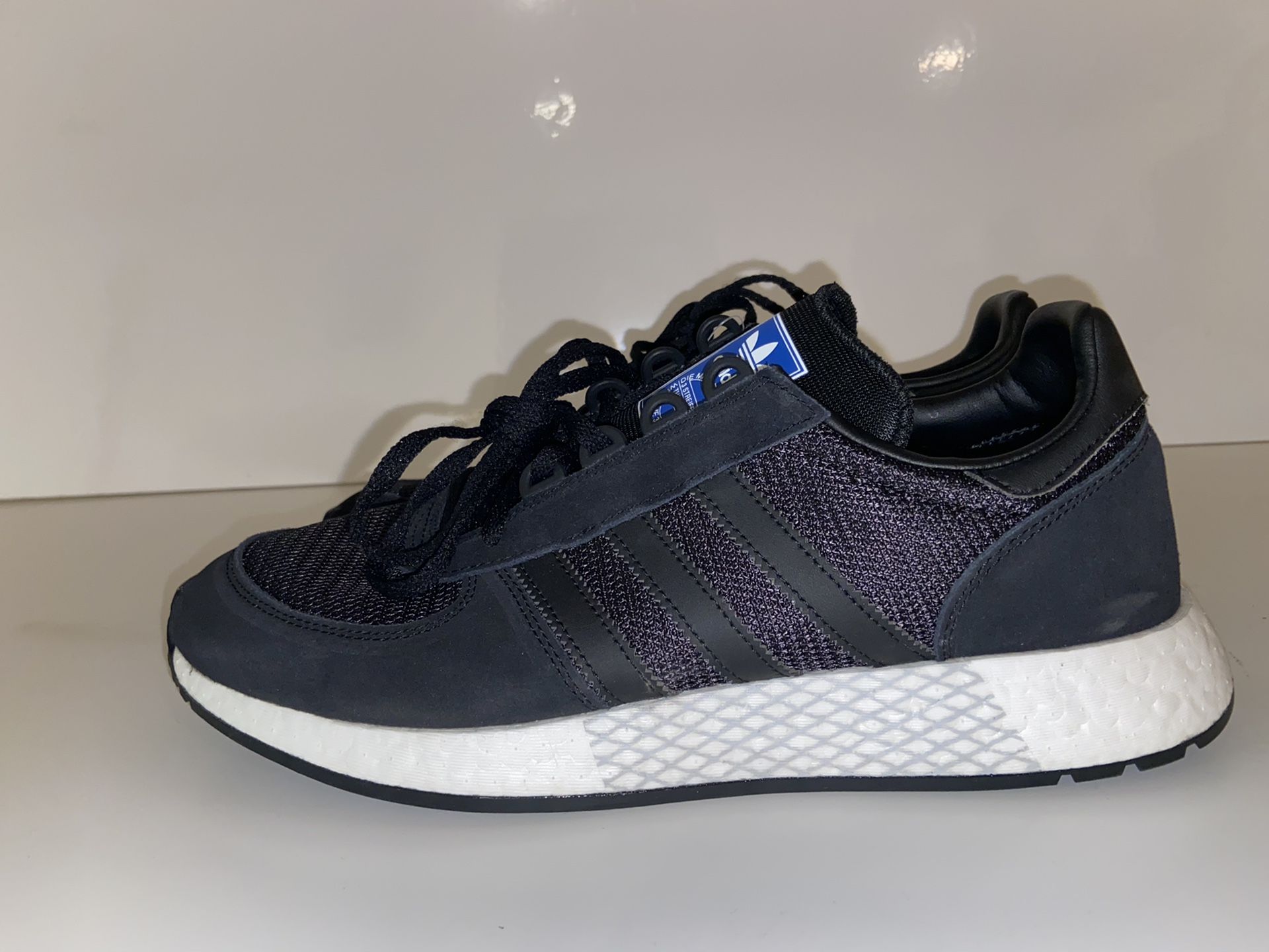Adidas Originals Men's Marathon Tech Boost Black/ White G27463 Mens Size 11