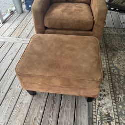 La-Z-Boy chair with ottoman