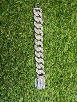 Iced Out Cuban Link Bracelet